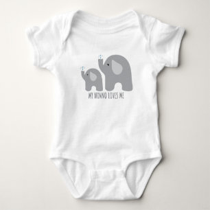 Mon Nonno M'aime - Body bébé éléphant