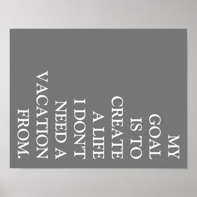 MON OBJECTIF POSTER PAR GINA (Devant)