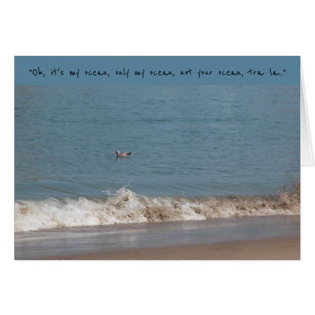 Mon océan (Devant horizontal)