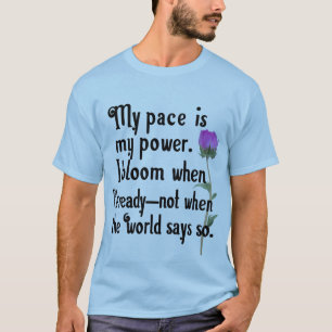 Mon Pace Est Mon T-shirt Power