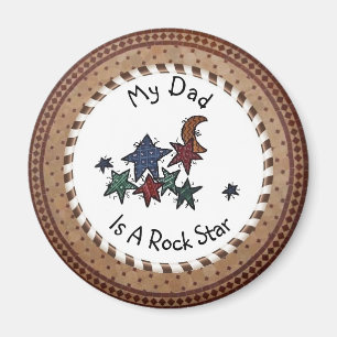 Mon papa est un aimant de vedette du rock