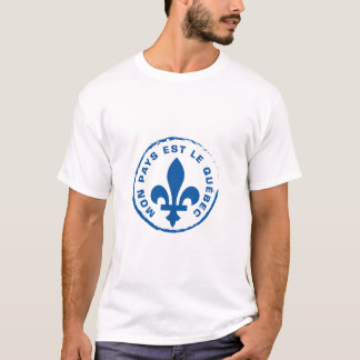 Mon pays Québec T-Shirt