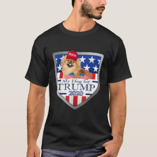 Mon Pekingese Pour Trump T-shirt