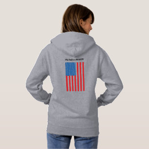 Mon père est un Sweat - shirt à capuche personnali