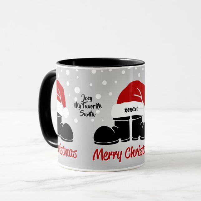 Mon Père Noël Préféré - Pour Votre Mug Homme (Devant gauche)