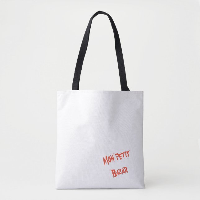 Mon petit bazaar tote bag (Front)