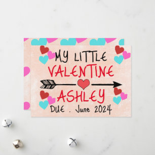 Mon petit faire-part de grossesse Valentine