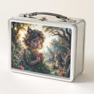 Mon petit foyer - Lunchbox en métal