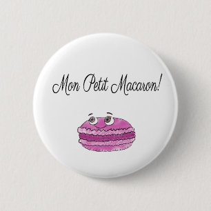 Mon Petit Macaron 2 Inch Round Button