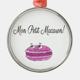 Mon Petit Macaron Metal Ornament