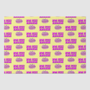 Mon Petit Macaron Retro Groovy Text Tissue Paper