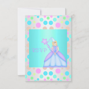 MON PETIT PRINCESS ANNIVERSAIRE PARTI RSVP