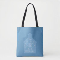 Mon petit sac d'église mignon bleu personnalisé fo