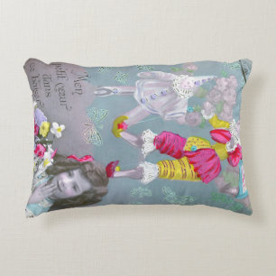 Mon petite coeur dans ce baiser 2 accent pillow