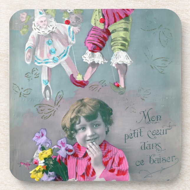Mon petite coeur dans ce baiser  coaster (Front)