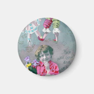Mon petite coeur dans ce baiser  magnet