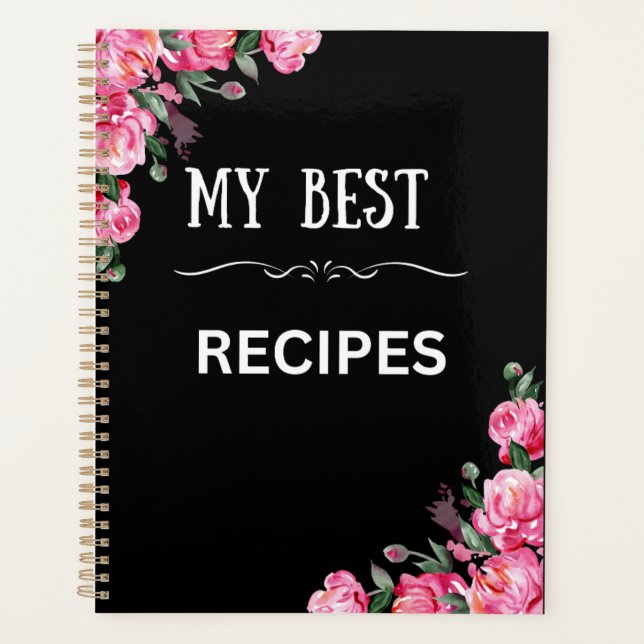 Mon planificateur de meilleures recettes (Devant)