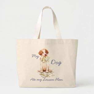 Mon Pointeur Ate Mon Plan De Leçon Grand Sac four