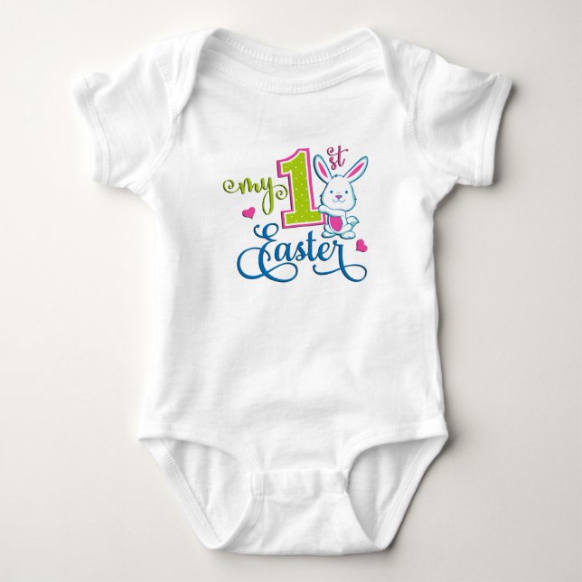 Mon premier body de Pâques pour bébé (Devant)
