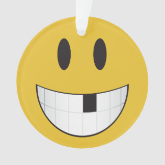 mon premier emoji de dent lâche