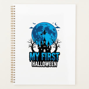 Mon premier Halloween vintage château hanté bébé S