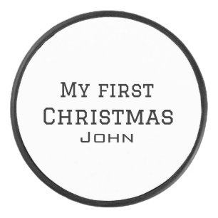 Mon premier Noël ajouter nom masculin hommes texte