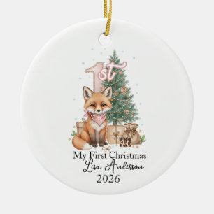 Mon Premier Noël Ornement Renard