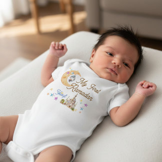 Mon premier Ramadan Body personnalisé pour bébé