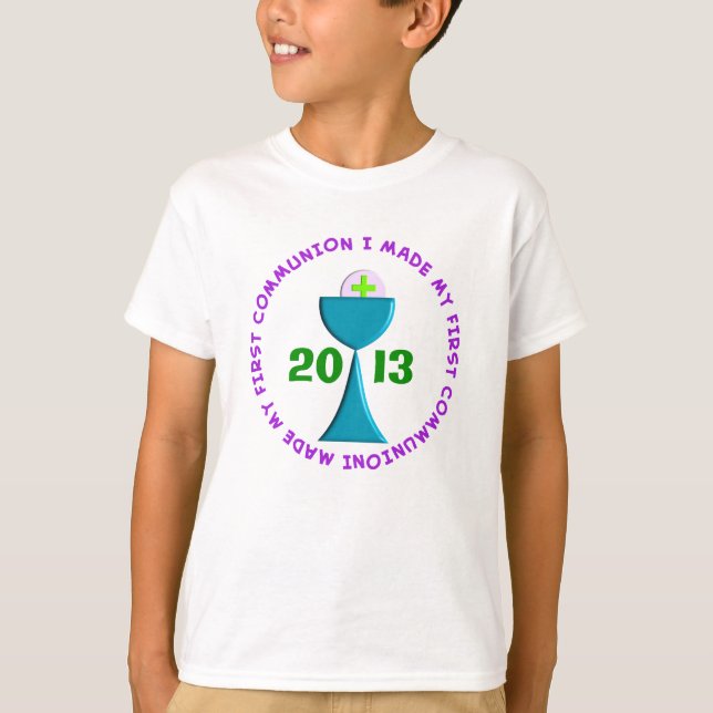 Mon premier T-shirt II de sainte communion (Devant)