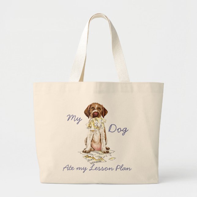 Mon PRG a mangé mon plan de leçon grand Sac fourre (Devant)