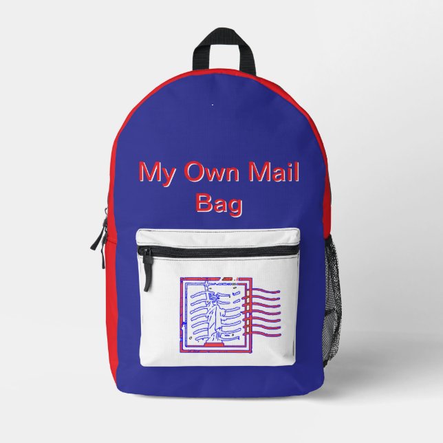 Mon Propre Sac De Courrier De Retour À L'École (Recto)