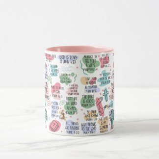 Mon quotidien Bible Mug - Coupe chrétienne avec Bi