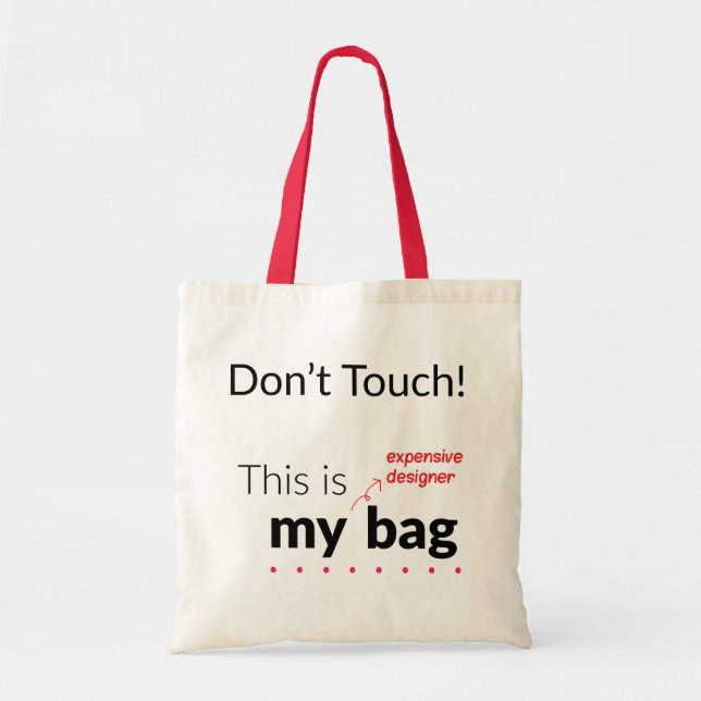 Mon sac cher de concepteur (Devant)