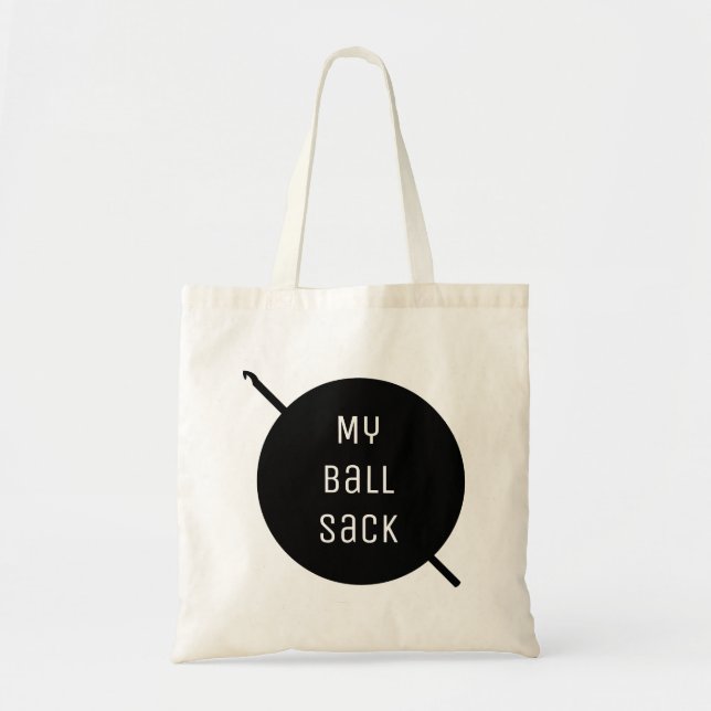 Mon sac de balle - Funny Sac fourre-tout de Fer Cr (Devant)