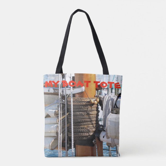Mon Sac fourre-tout de bateau (Dos)