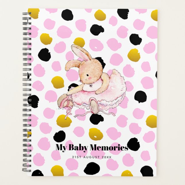MON SOUVENIRS DE BÉBÉ PERSONNALISÉ - Ballerina de  (Devant)