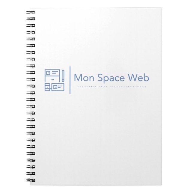 Mon Space Web Notebook (Front)