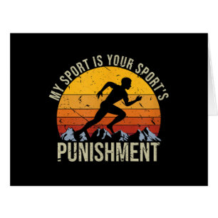 Mon Sport Est Votre Punition Sportive Cross Cou