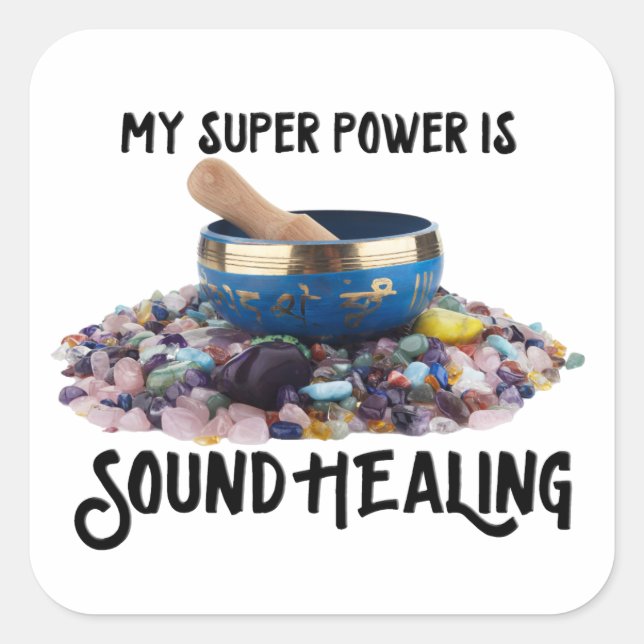 Mon super-pouvoir est Stickers de guérison (Devant)