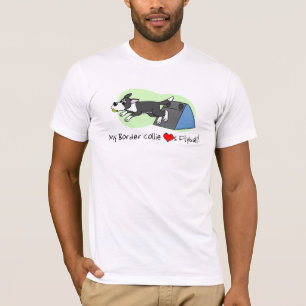 Mon T-shirt de Flyball d'amours de border collie