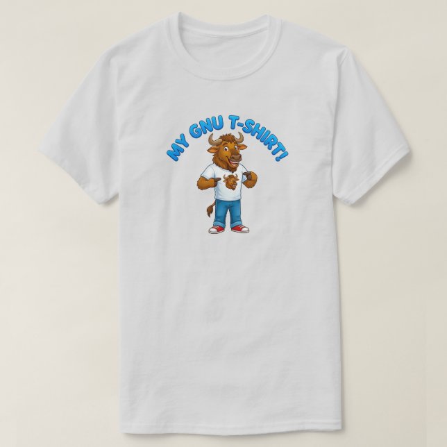 Mon t-Shirt Gnu (Design devant)