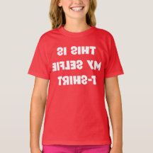 Mon T-Shirt Selfie