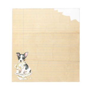 Mon Teddy Roosevelt Terrier Ate mon Bloc-notes