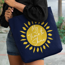 Mon Temps Pour Briller, Sac fourre-tout D'Impressi