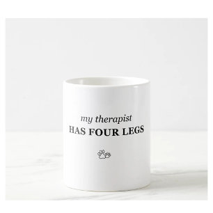 Mon thérapeute a quatre pattes Mug drôle pour amat