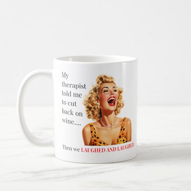Mon Thérapeute M'A Dit Mug (Gauche)