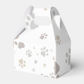 Mon Toutou French Dog Birthday Party Napkins Favor Box