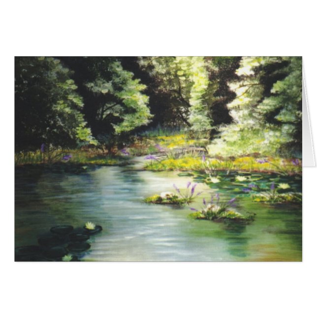 "Mon trou de pêche " (Devant horizontal)