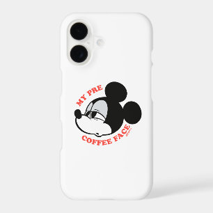 Mon visage de Mickey Mouse avant café