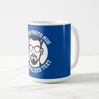 Mon visage sur un grand mug personnalisé CHELSEA B